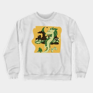 Dragon in The City Crewneck Sweatshirt